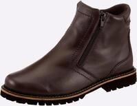 Stiefelette HEINE, Damen, Gr. 36, braun, Glattleder, Leder, Rindsleder, Schuhe