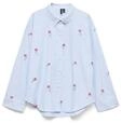 Hemdbluse VERO MODA "VMTIRA LS SHIRT WVN", Damen, Gr. M, hellwei&szlig;...