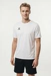 hummel Trainingsshirt "HMLESSENTIAL JERSEY S/S" Kurzarm-Design, mit