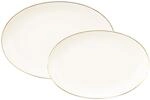 Seltmann Weiden Servierplatte "Servierplatten-Set Savona Goldlinie 2er Set...