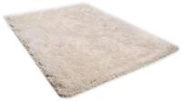 THEKO Hochflor-Teppich "Flokato" rechteckig 60 mm H&ouml;he Uni Farben, handgetuftet,