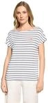 Kurzarmshirt BETTY BARCLAY "Damen mit U-Boot-Ausschnitt", Damen, Gr. 36, wei&szlig;,...