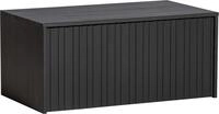 WOOOD Truhenbank "New Gravure Bunkbench" mit grafischen Relieft&uuml;ren auf Rollen,