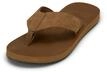 Strandschuh MARC O'POLO "mit Rindlederriemen", Herren, Gr. 43, light braun,