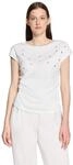 Kurzarmshirt BETTY BARCLAY "Damen mit Rippenstruktur", Damen, Gr. 36, rohwei&szlig;,