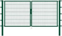 Alberts Zaundoppelt&uuml;r "Flexo" 300 cm Breite (150cm + 150cm), in versch. H&ouml;hen