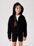 Name It Kapuzensweatjacke "NKFMILLE SHORT NREG SWE CARD WH UNB NOOS"