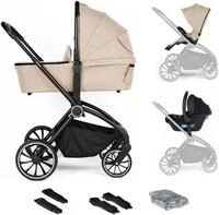 BabyGo Kombi-Kinderwagen "Harmony 3in1" inkl. Babyschale mit Adaptern