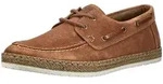 Schn&uuml;rschuh RIEKER "Rieker Slipper Veloursleder", Herren, Gr. 43, braun,