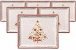 Villeroy & Boch Servierplatte "Geb&auml;ckplatten Winter Bakery Delight 650 ml 6er...