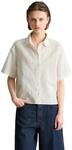 Kurzarmbluse MARC O'POLO DENIM "relaxed aus Leinen-Baumwolle-Mix", Damen, Gr....