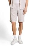 Relaxshorts TOM TAILOR DENIM, Herren, Gr. XXL, N-Gr, muted grau stripe, Web,