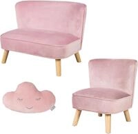 Kindersitzgruppe ROBA "Lil Sofa", bunt (rosa, mauve), Sitzm&ouml;bel-Sets, Kinder,...