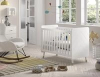 Vipack Kinderbett "Billy, Babybett 60/120 cm, 3-fach verstellbarer Lattenrost" B/H/T