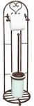 Ambiente Haus Toilettenpapierhalter "Antik" antikbraun