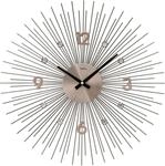 Wanduhr AMS "W9610", grau (anthrazit), Wanduhren, &Oslash; 50cm, Wanduhr,