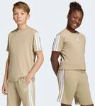 T-Shirt ADIDAS SPORTSWEAR "ESSENTIALS KIDS", M&auml;dchen, Gr. 164, beige (wonder cargo,