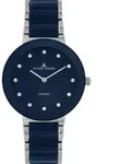 Keramikuhr JACQUES LEMANS "Monaco", blau (dunkelblau, dunkelblau), Armbanduhren,