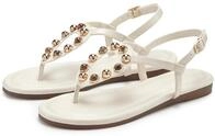 Sandale LASCANA "Zehentrenner, Sandalette, Sommerschuh, offener Schuh", Damen,...