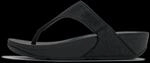 Fitflop Dianette "LULU SHIMMERGLITZ TOE-POST SANDALS" Keilabsatz, Zehentrenner,