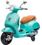 Elektro-Kinderroller JAMARA "Ride-on Vespa GTS 125, Li-Power 12.6", blau (mintgr&uuml;n),