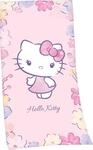 Hello Kitty Badetuch "Hello Kitty" hochfarbig bedruckt