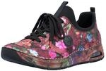 Slip-On Sneaker RIEKER, Damen, Gr. 36, bunt (multi), Lederimitat, Schuhe, Halbschuh,