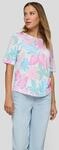 Print-Shirt RABE "T-Shirt", Damen, Gr. 36, rosa, 50%Baumwolle, 50%Viskose, gebl&uuml;mt,