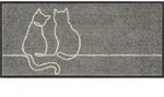 L&auml;ufer "Lovetails", bunt, B:40cm L:60cm, Polyamid, WASH+DRY BY KLEEN-TEX, Teppiche,
