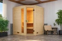 weka Sauna "Valida" Set, 7,5 kW-Ofen mit digitaler Steuerung