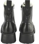 Stiefel BUFFALO "Buffalo ESCAPE LACE UP MID WARM", Damen, Gr. 41, schwarz,