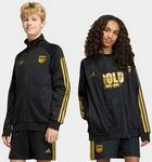 Outdoorjacke ADIDAS SPORTSWEAR "ADIDAS X FORTNITE", Jungen, Gr. 116, schwarz, gold