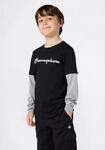Champion Langarmshirt "SPORTWEAR LONG SLEEVE Standard Fit" f&uuml;r Kinder, mit