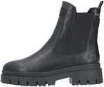 Winterboots RIEKER, Damen, Gr. 36, schwarz, Lederimitat, Basic, Schuhe Winterboots,