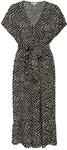 ONLY Sommerkleid "ONLZILLA ADELE SS LONG DRESS NOOS WVN" Viskose, regular fit,