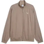 Trainingsjacke PUMA "CLASS RELAXED MATERIAL TRACK JACKET", Herren, Gr. S, mouse...