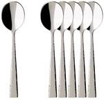 Essl&ouml;ffel VILLEROY & BOCH "Espressol&ouml;ffel Blacksmith 10,6 cm 6er Set edelstahl",