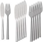 Villeroy & Boch Fischbesteck "Fischbesteck Victor 6er Set silber" Sp&uuml;lmaschinenfest