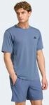 T-Shirt ADIDAS PERFORMANCE "WORKOUT ESSENTIALS FEELREADY", Herren, Gr. L, blau