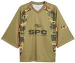 Trainingsshirt PUMA "SPC Oversized Trikot Erwachsene", Damen, Gr. S, gr&uuml;n (chai