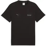 T-Shirt PUMA "PL ESS TEE", Herren, Gr. S, puma schwarz, Jersey, Obermaterial: 100%