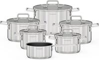 Hanseatic Topf-Set "DAILY, mit Antihaftbeschichtung" Set, Stielkasserolle 16 cm,