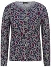GOLDNER Print-Shirt "Kurzgr&ouml;&szlig;e Viskoseshirt mit Paisley-Druck" stretchbequemer