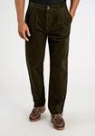 Cordhose LINDBERGH "Cordhose Wide Fit", Herren, Gr. XS, braun (army), Obermaterial: