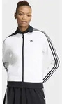 Trainingsjacke ADIDAS ORIGINALS "BECKENBAUER TT", Damen, Gr. M, schwarz-wei&szlig; (wei&szlig;,