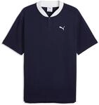 PUMA T-Shirt "CLASS RELAXED MATERIAL POLO" mit sportlichem Design, unifarben,