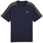 PUMA T-Shirt "ESS ELEVATED TAPE RELAXED TEE" mit Kurzarm, bedruckte oder...
