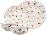 Villeroy & Boch Geschirr-Set "Basic-Set Petite Fleur 6er Set wei&szlig;"