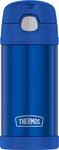 THERMOS Isolierflasche "FUNTAINER STRAW BOTTLE, doppelwandiger Edelstahl,