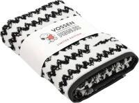 Vossen Handtuch "Charlie Brown" trendiger Jacquard im Zick-Zack Design und Charlie